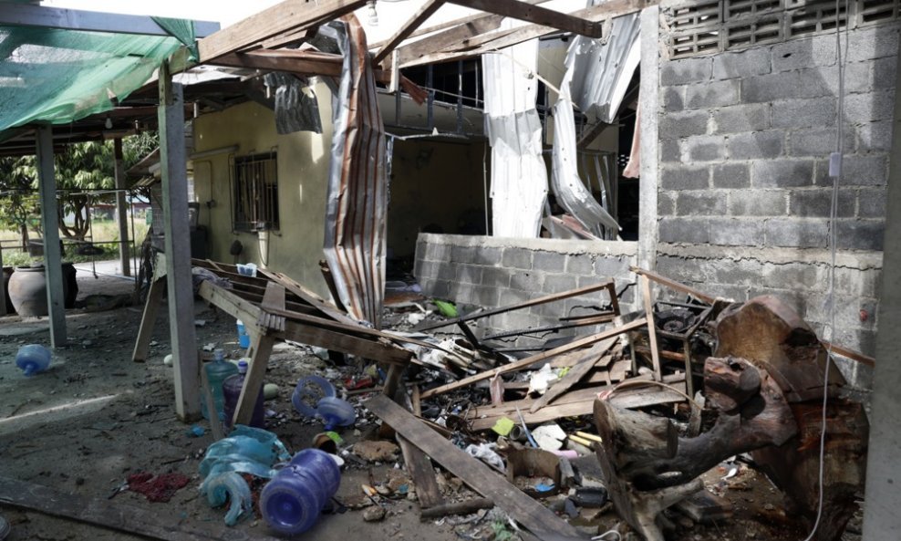 Posljedica sukoba tajlandske i kambodžanske vojske