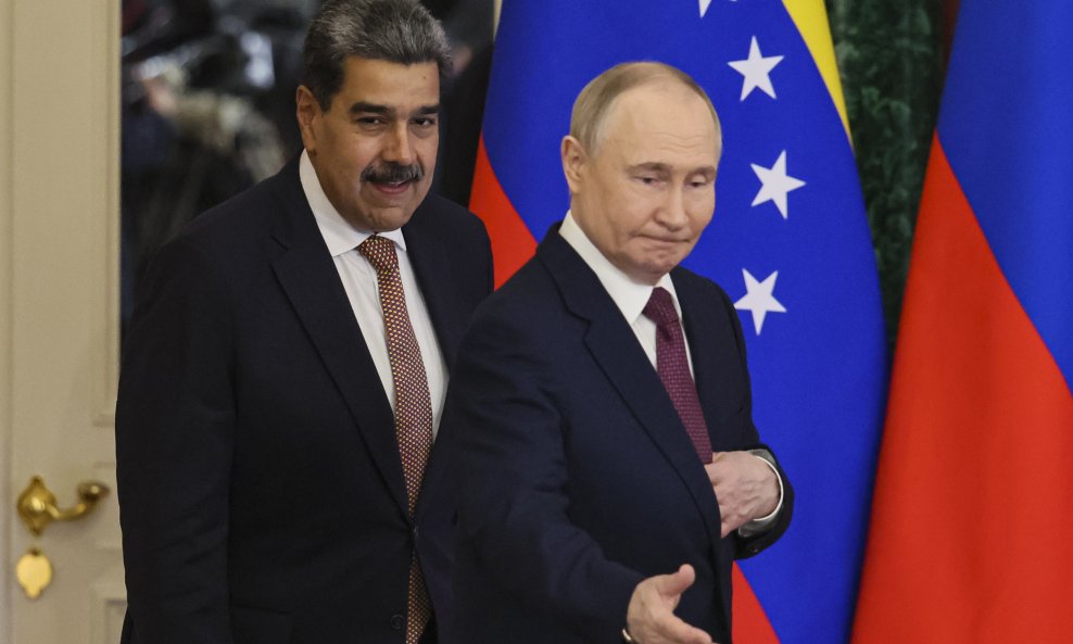 Nicolas Maduro i Vladimir Putin