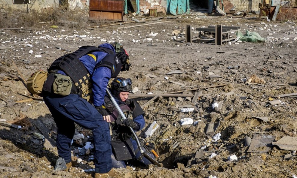Ukrajina je redovno žrtva ruskih bombardiranja, ilustracija