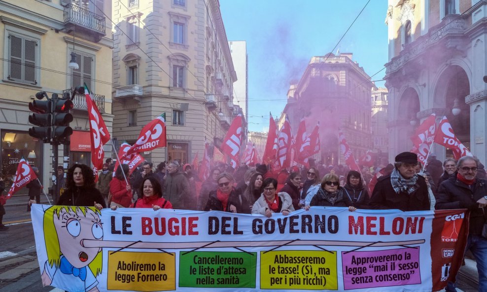 Nacionalni štrajk sindikata u Italiji