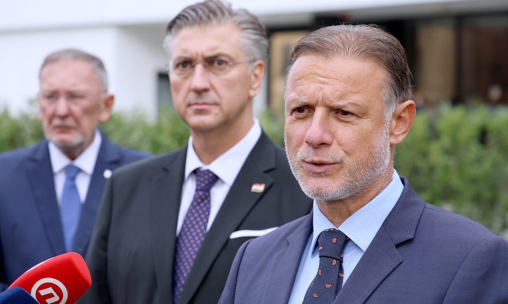 Gordan Jandroković i Andrej Plenković