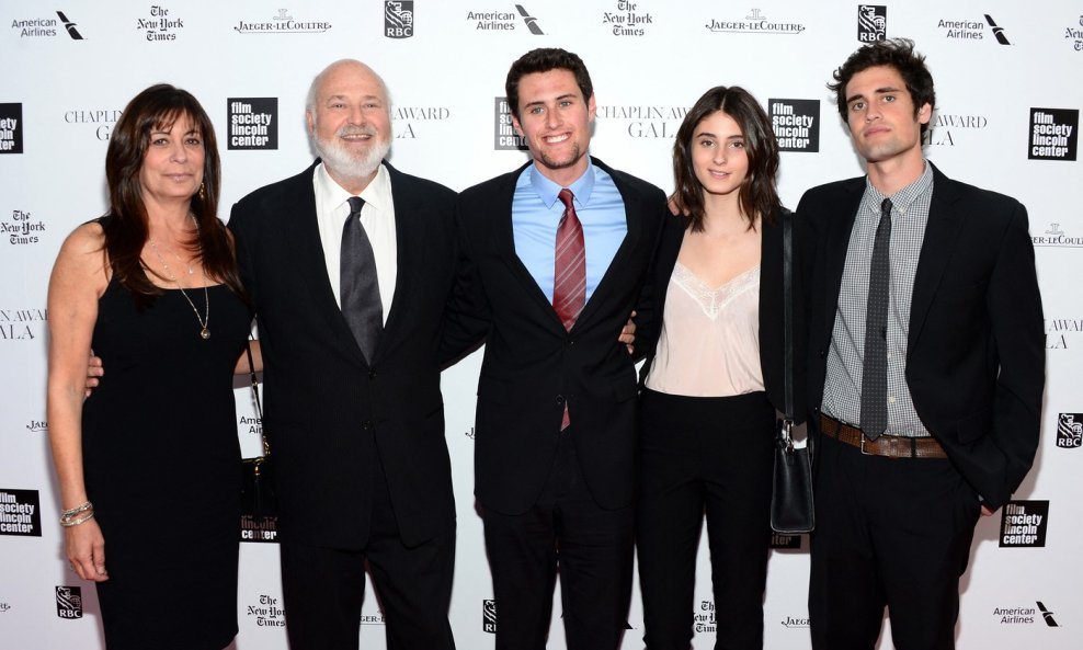 Michelle Singer Reiner, Rob Reiner, Jake Reiner, Romy Reiner i Nick Reiner