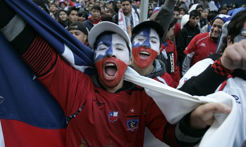 Čile, navijači SP 2010