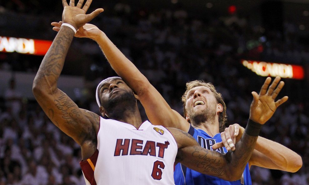 Dirk Nowitzki vs. LeBron James