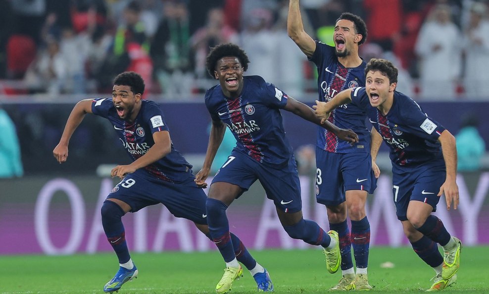 Slavlje igrača PSG-a