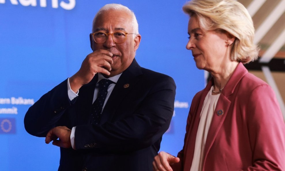 Antonio Costa i Ursula von der Leyen
