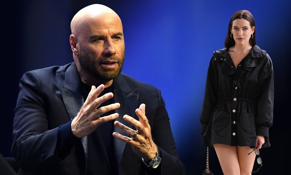 John Travolta i Riley Keough