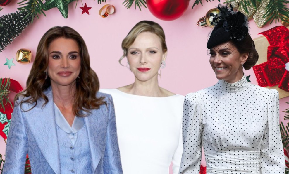 Kraljica Rania, princeza Charlene, Kate Middleton