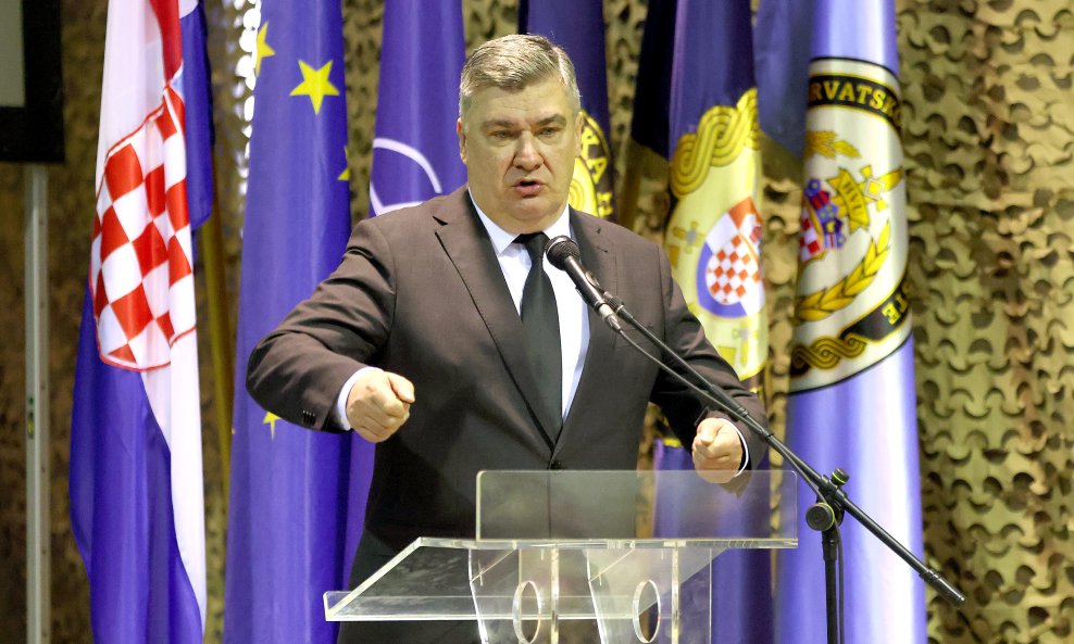 Predsjednik Milanović na Hrvatskom vojnom učilištu
