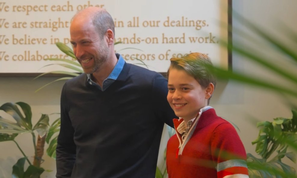 Princ William i princ George