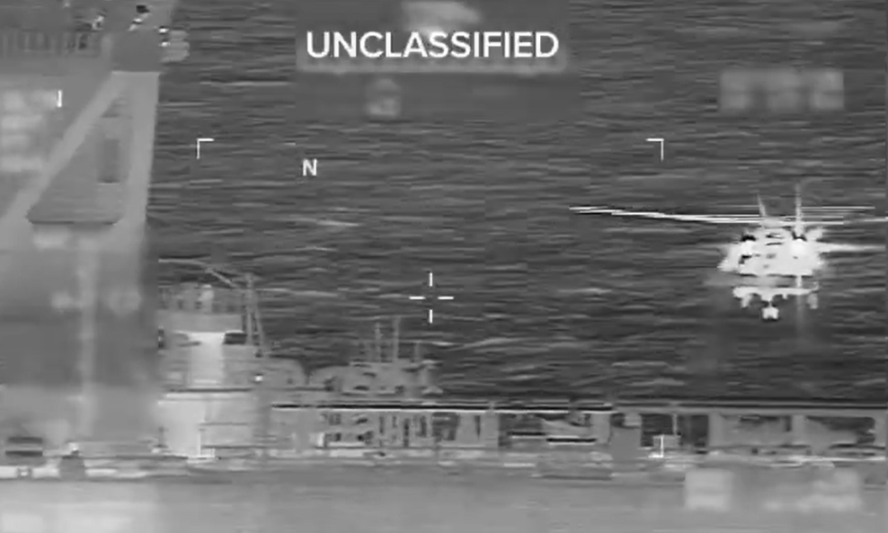 Snimka zapljene tankera