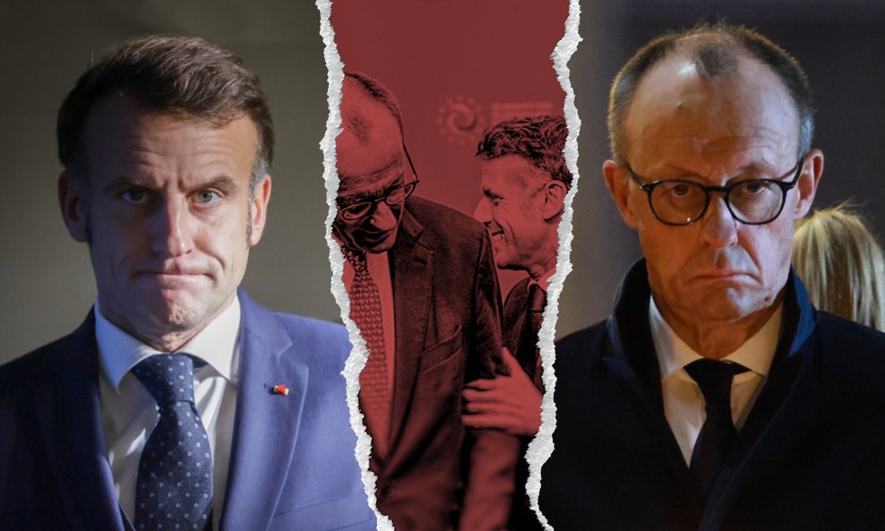Emmanuel Macron i Friedrich Merz
