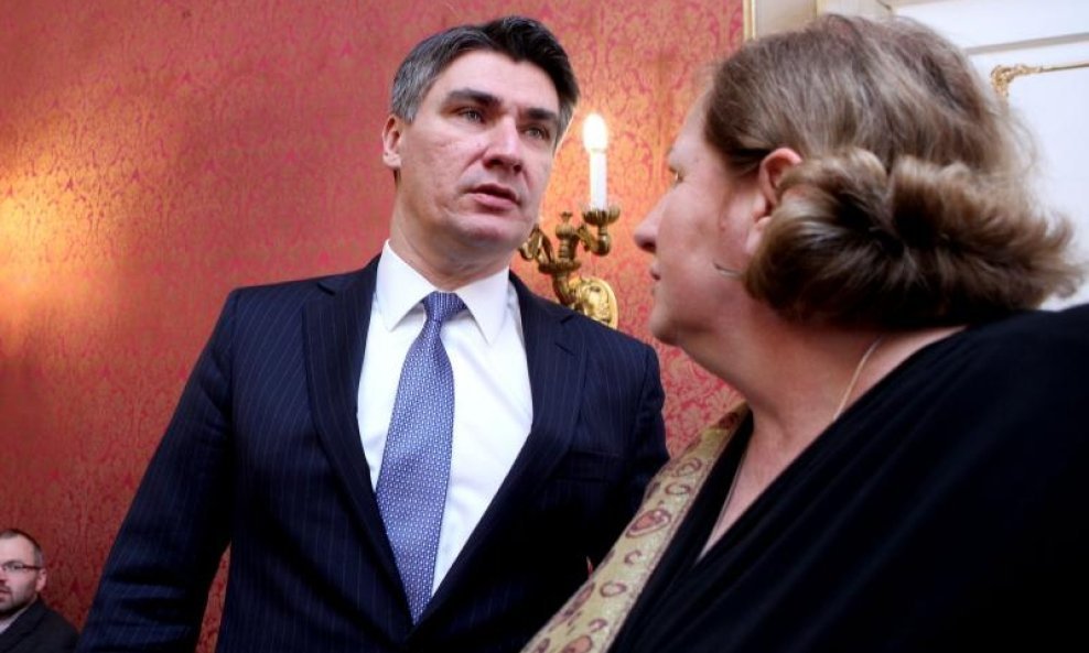 Zoran Milanović i Andrea Zlatar Violić / Arhivska fotografija