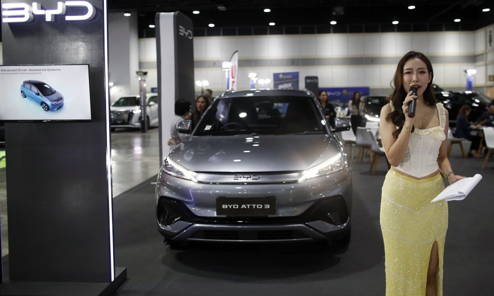 Kineski BYD vodeći je proizvođač električnih automobila na svijetu (ilustracija)