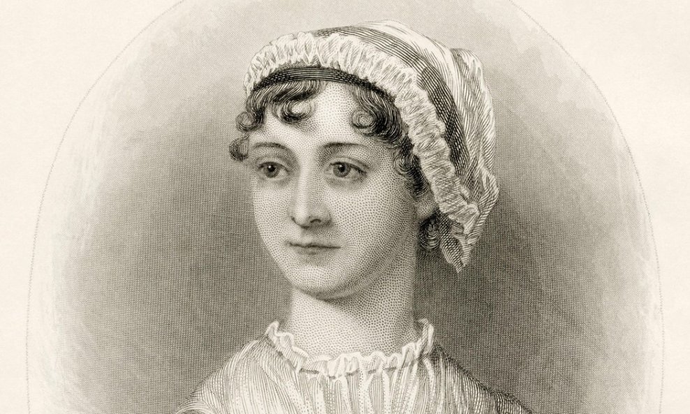Portret Jane Austen dostupan u javnoj domeni
