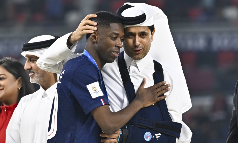 Dembele i Al-Khelaifi