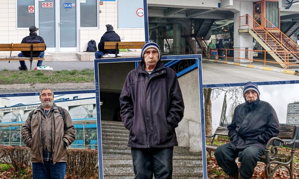 Nenad Kovačević živi na ulici nadajući se da će dobiti prostor u staračkom domu