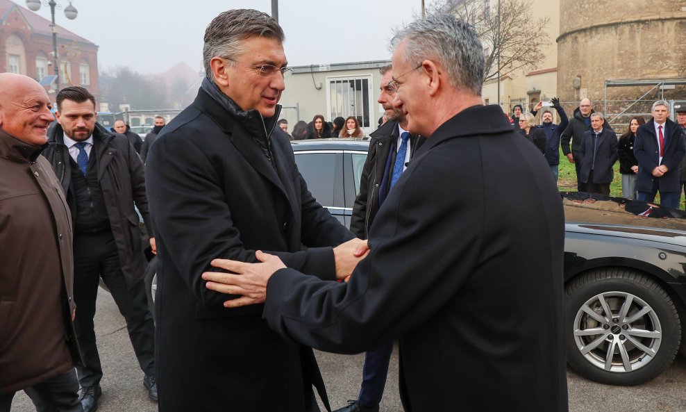 Andrej Plenković i Dražen Kutleša