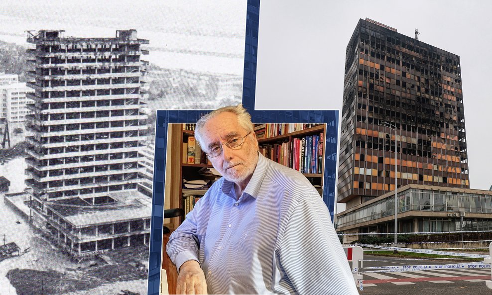 Vjesnik nekad i sad, Maroje Mihovilović (u sredini)