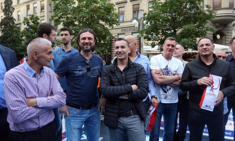 Alvaro Načinović i Pipe Smajlagić u sredini