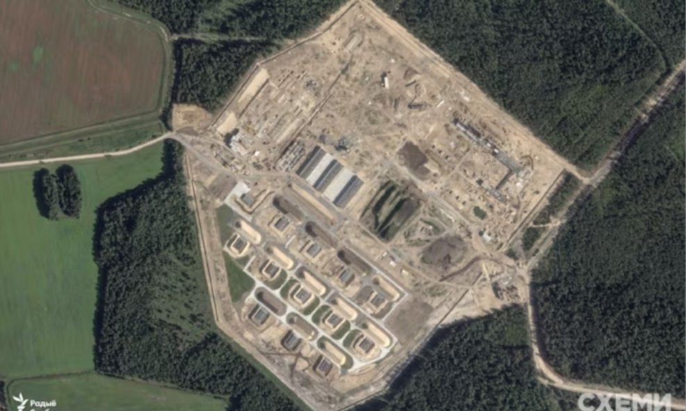Vojno gradilište u blizini sela Pavlovka, južno od Minska
