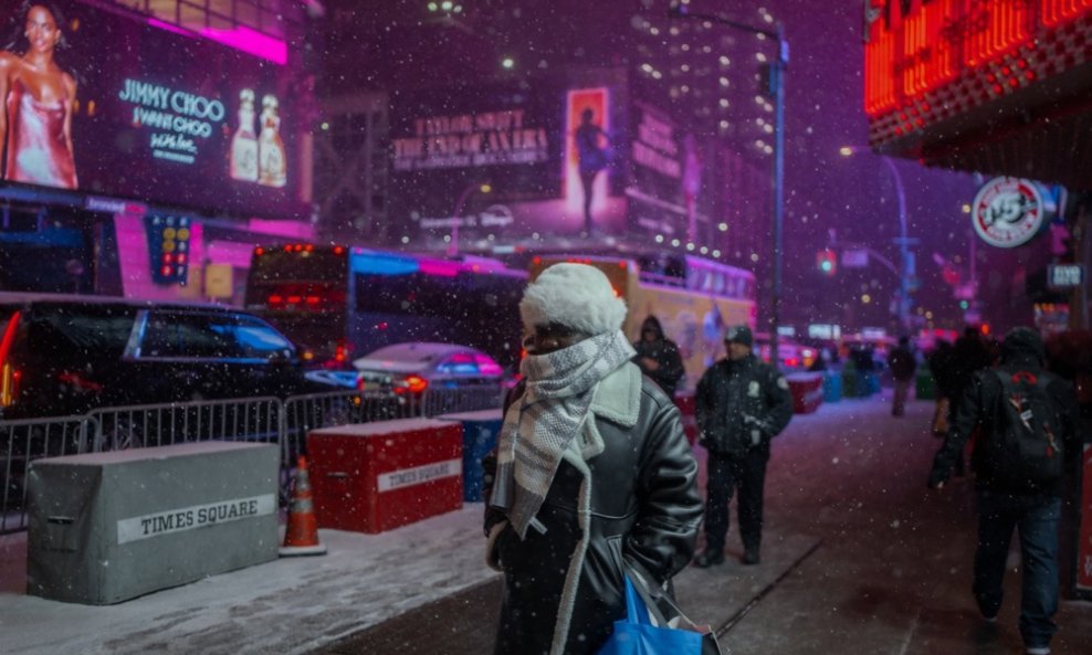 Snježna oluja u New Yorku