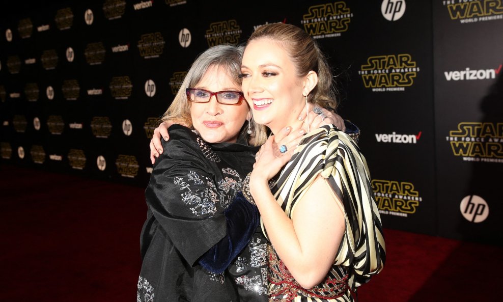 Carrie Fisher i Billie Lourd