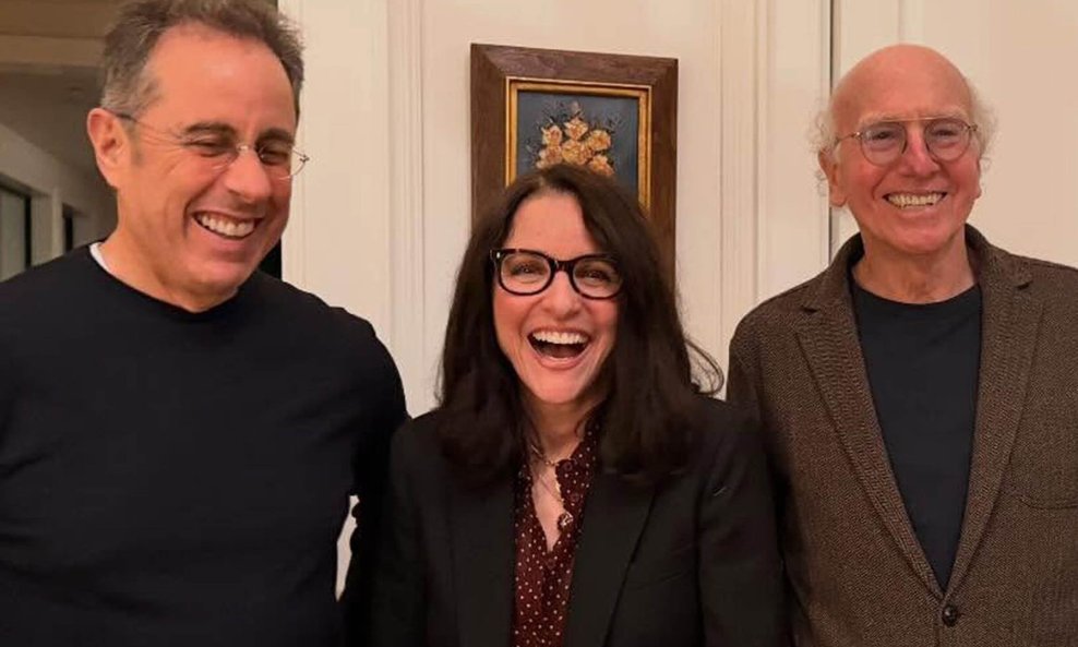 Jerry Seinfeld, Julia Louis-Dreyfus i Larry David
