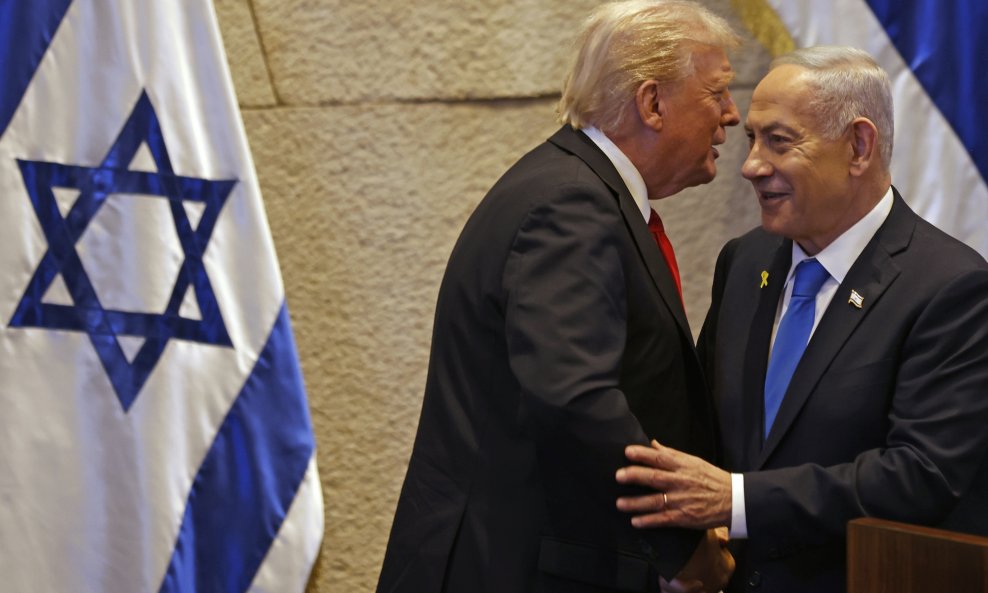 Donald Trump i Benjamin Netanyahu