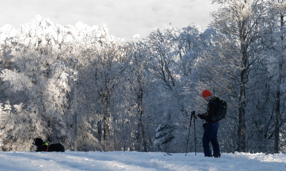 Unatoč velikim minusima, teško da će novogodišnja noć donijeti snježne padaline poput božićnog vikenda