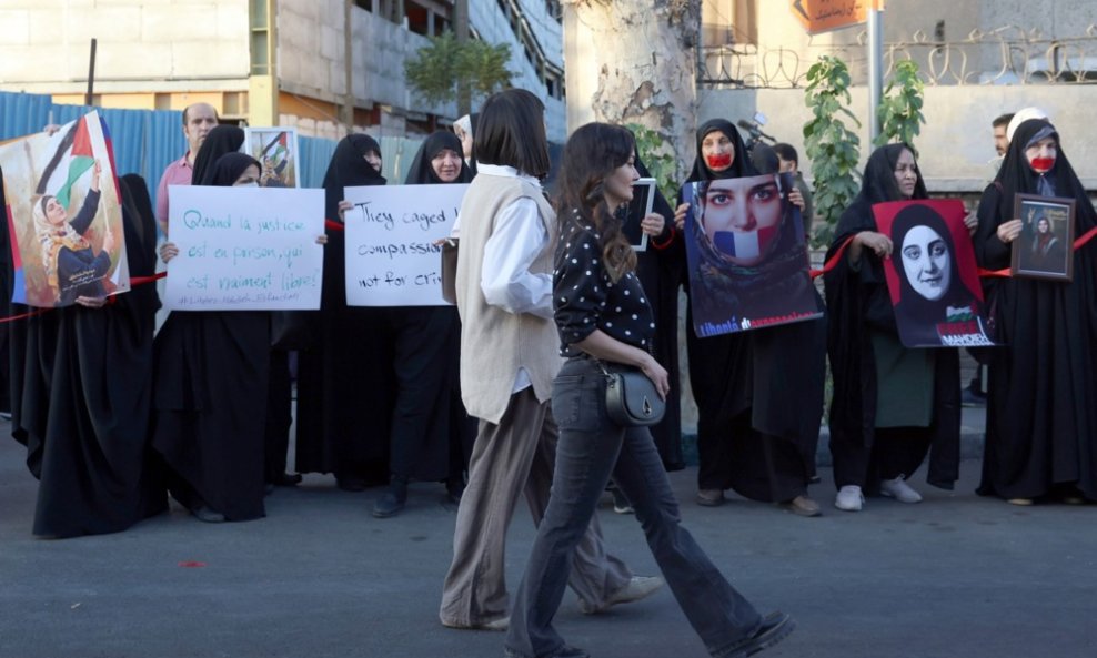 Jedan od ranijih prosvjeda u Iranu