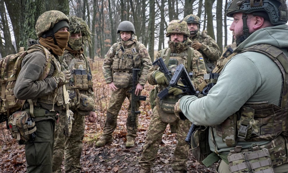 Ukrajinska vojska - ilustracija