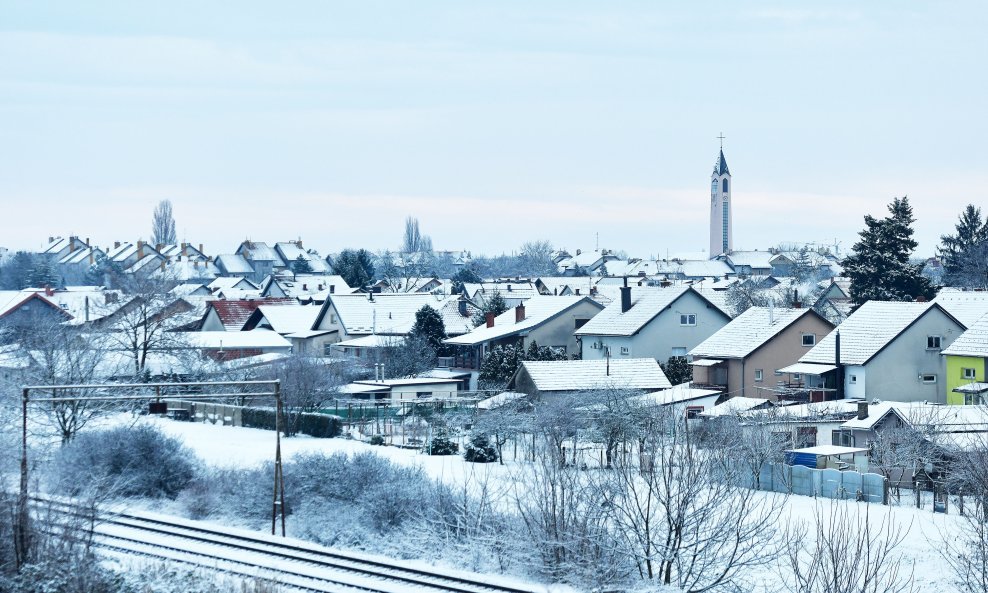 Snijeg u Čakovcu