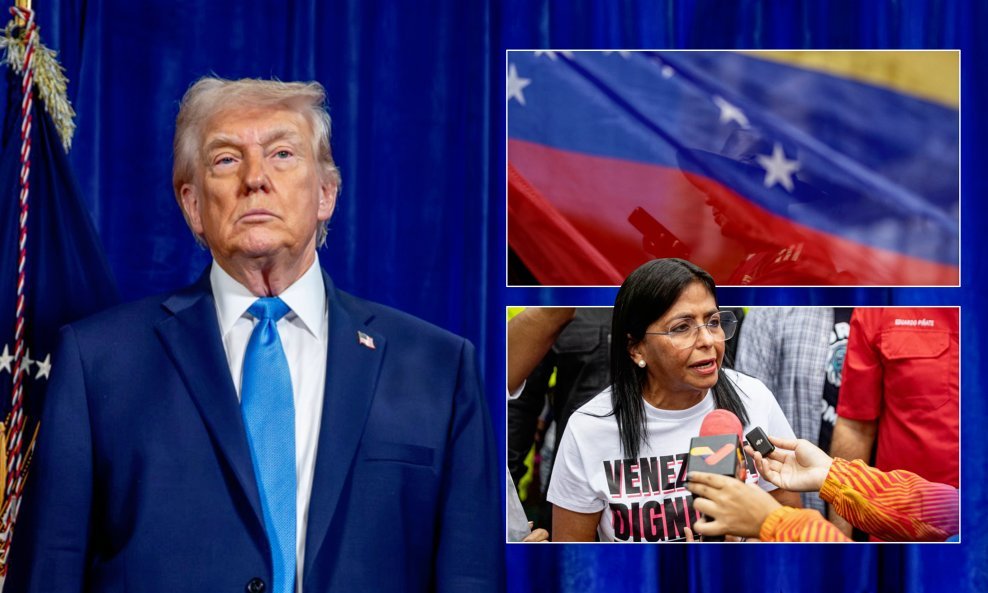 Donald Trump, Delcy Rodriguez