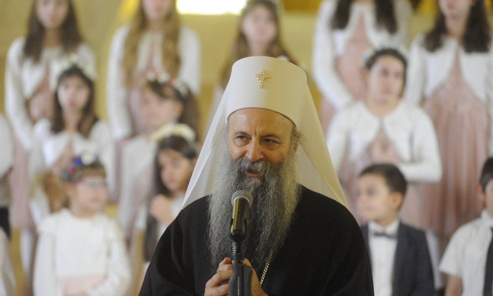 Poglavar Srpske pravoslavne Crkve patrijarh Porfirije