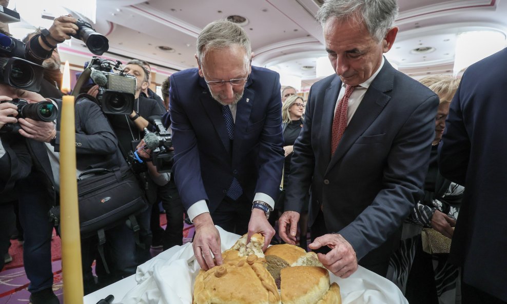 Zagreb: Primanje u prigodi pravoslavnog Božića priredilo je Srpsko narodno vijeće