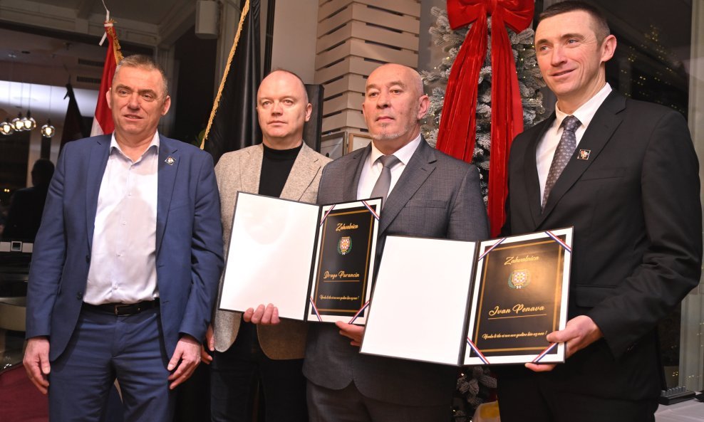 Stipo Mlinarić, Ivan Šipić, Predrag Mišić i Ivan Penava