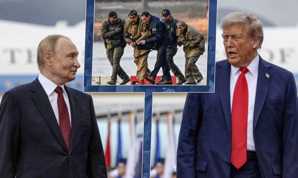 Vladimir Putin, Donald Trump, Nicolas Maduro