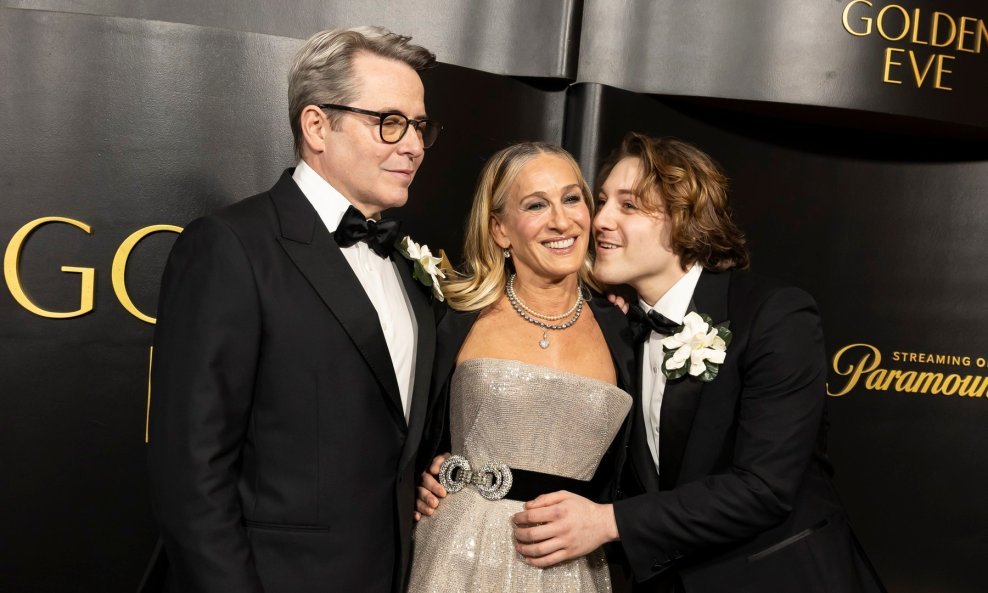 Matthew Broderick, Sarah Jessica Parker i James Wilkie Broderick