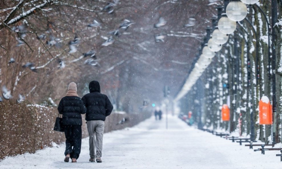Snijeg u Njemačkoj