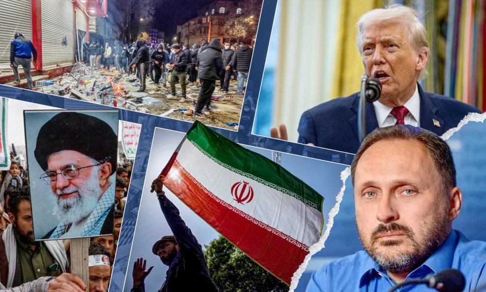 Dario Špelić (desno, dolje) otkrio nam je detalje nemira u Iranu