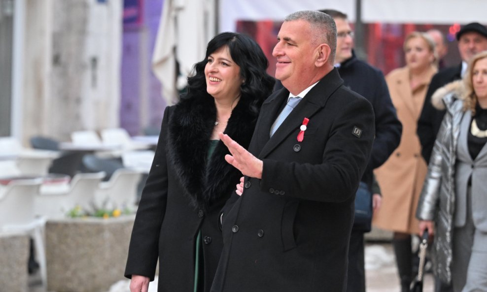 Vjenčanje sina Mira Bulja, Nediljka Bulja i Pie Cvitković