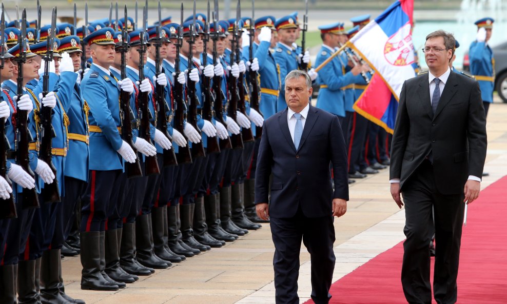 Viktor Orban i Aleksandar Vučić