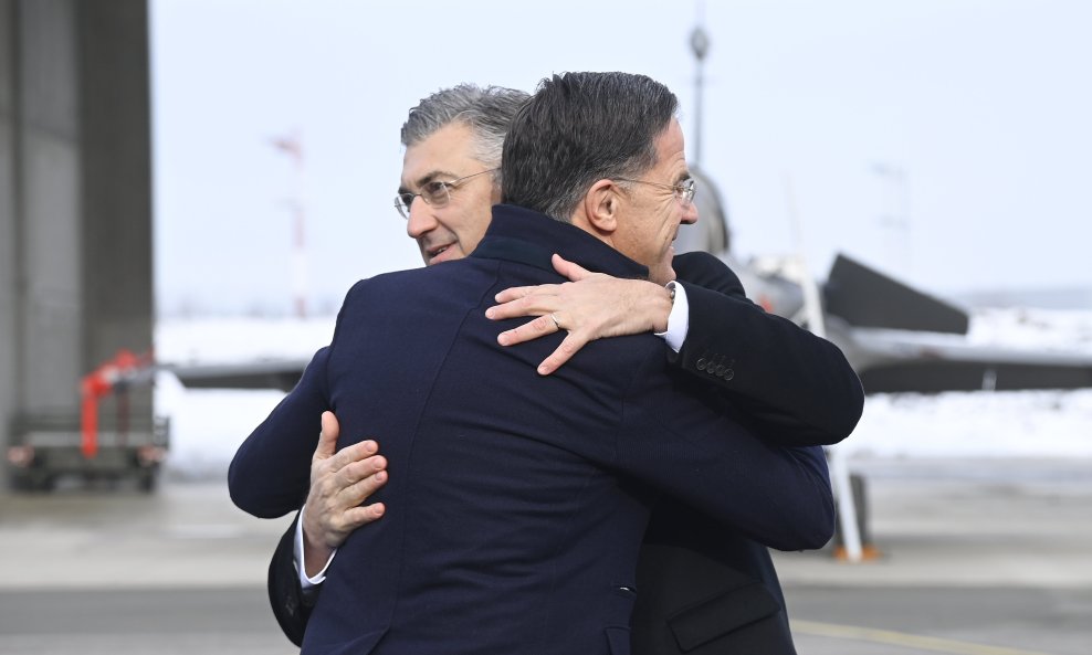Andrej Plenković i Mark Rutte