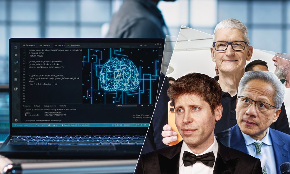 Sam Altman, Tim Cook, Jensen Huang / AI