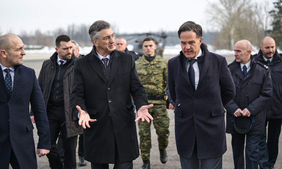 Andrej Plenković i Mark Rutte