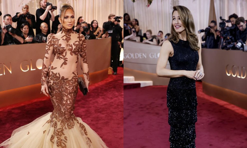 Jennifer Lopez i Jennifer Garner na dodjeli Zlatnih globusa
