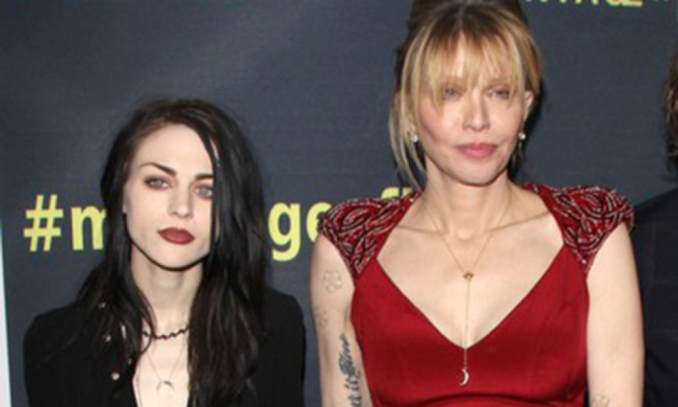 Frances Bean Cobain i Courtney Love