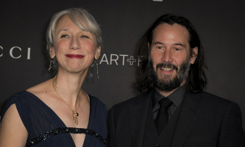 Keanu Reeves i Alexandra Grant