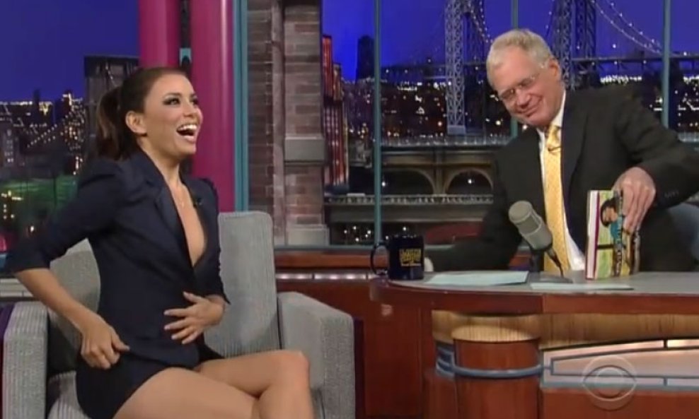 Eva Longoria i David Letterman